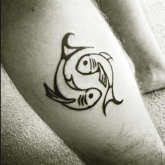Which tattoo is lucky for Pisces?