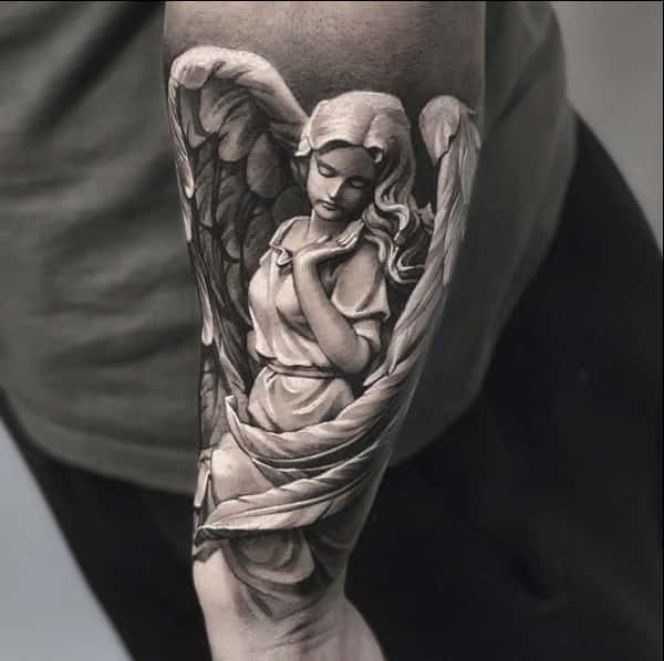 55 Most Amazing Angel Tattoos And Designs For Men And Women