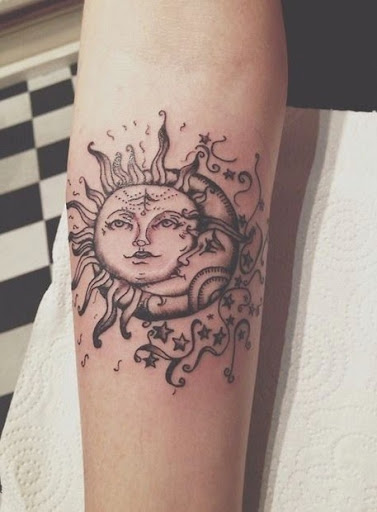sun tattoos