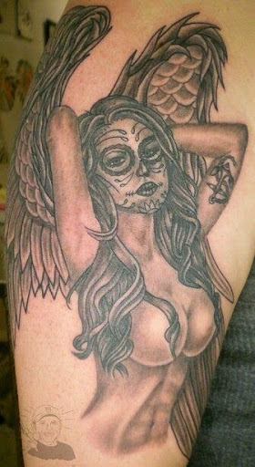 Angel tattoos nice angel tattoos