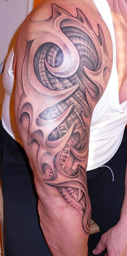 3d tribal tattoos on arms