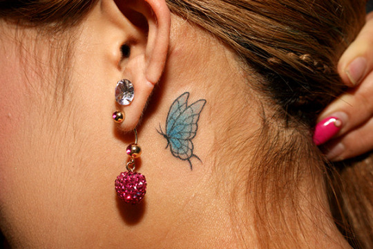 Ear tattoos Ear tattoos