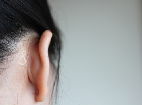 Ear tattoos Ear tattoos