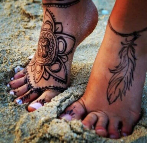 Ankle tattoos Ankle tattoos