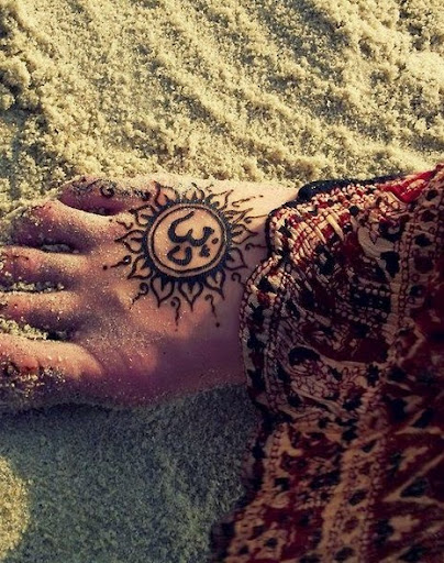 sun tattoo