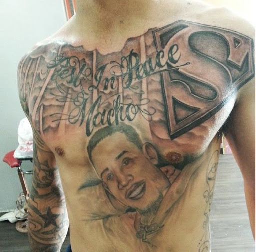 superman Chest Tattoos