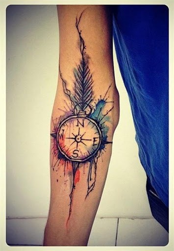 Compass tattoo compass tattoo