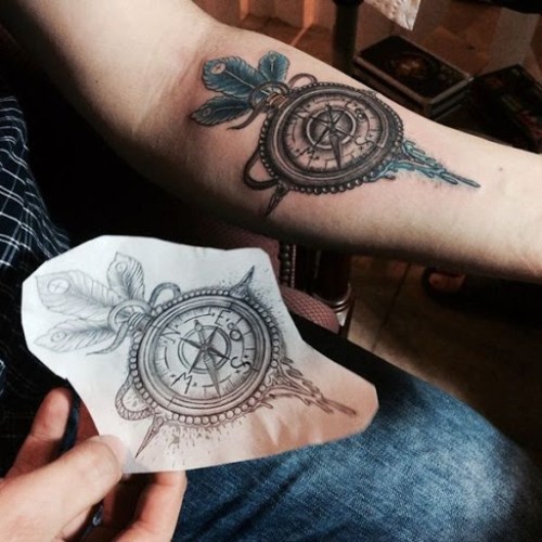 Compass tattoo compass tattoo