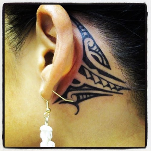 Ear tattoos