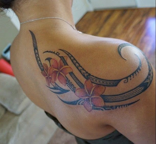 Tattoos for girls tribal tattoos for girls upper shoulder