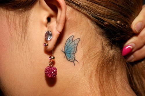 Ear tattoos