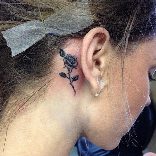 Ear tattoos