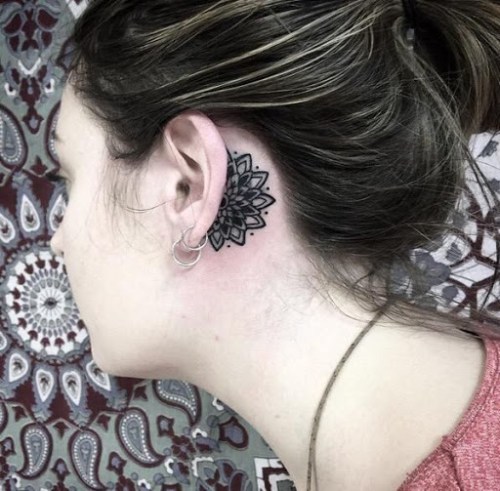 Ear tattoos