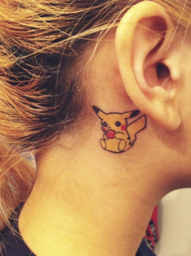 Ear tattoos
