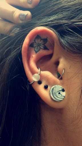 Ear tattoos