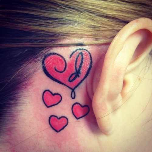 Ear tattoos