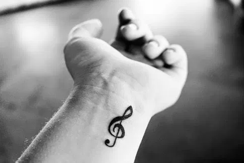 wrist tattoos music wrist tattoo designs