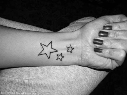 Tattoos for girls star tattoos for girls on wrist
