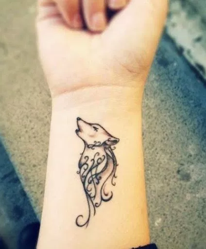 wrist tattoos wolf wrist tattoo ideas for girls