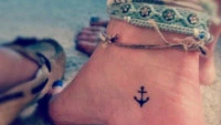 50 Cute And Small Ankle Tattoo Designs And Ideas