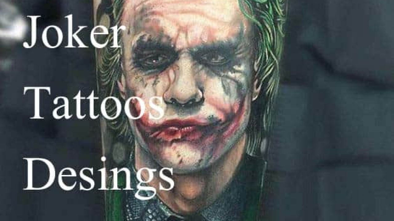 50 Crazy Joker Tattoos Designs And Ideas For Men And Women