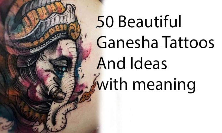 Ganesha tattoos and ideas for men and women