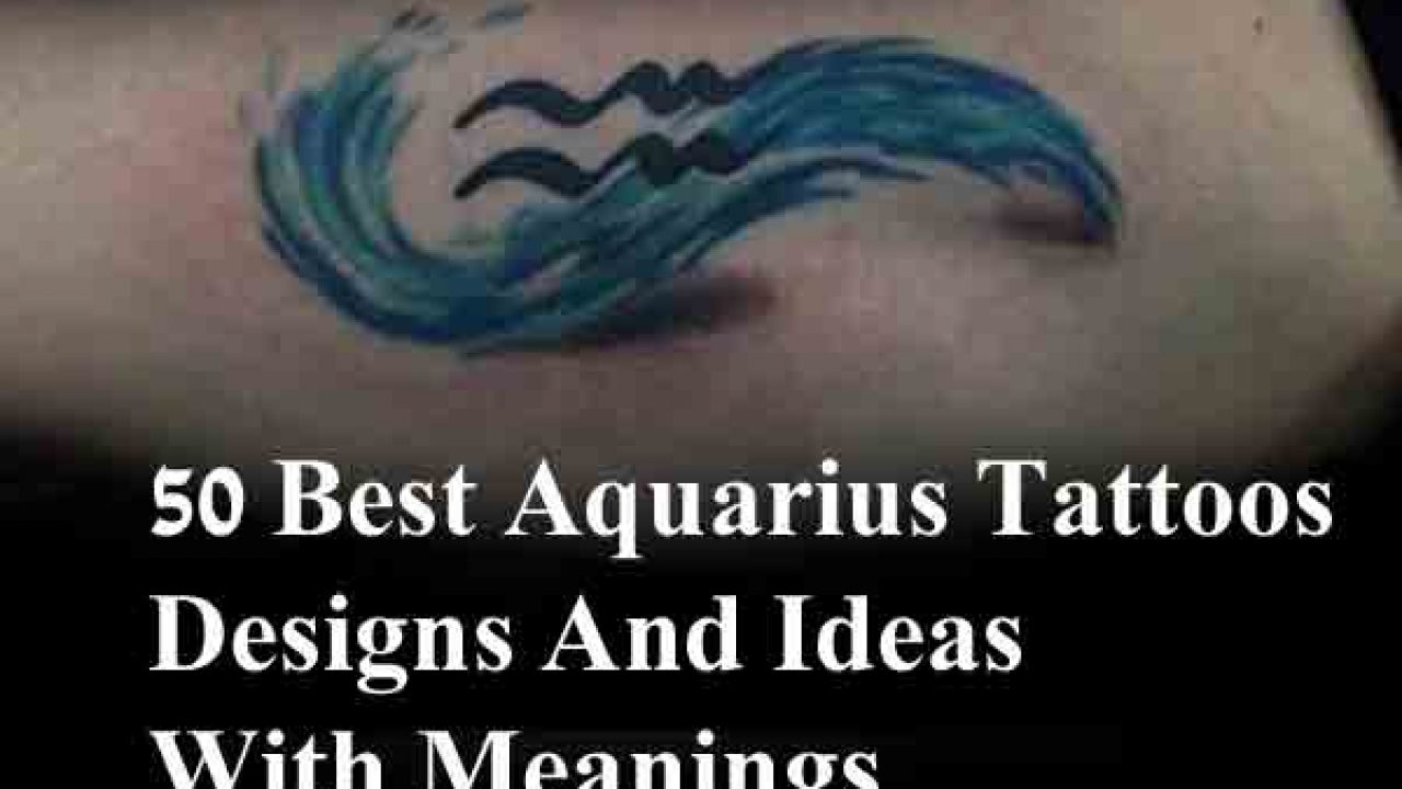 Aquarius Tattoo Ideas
