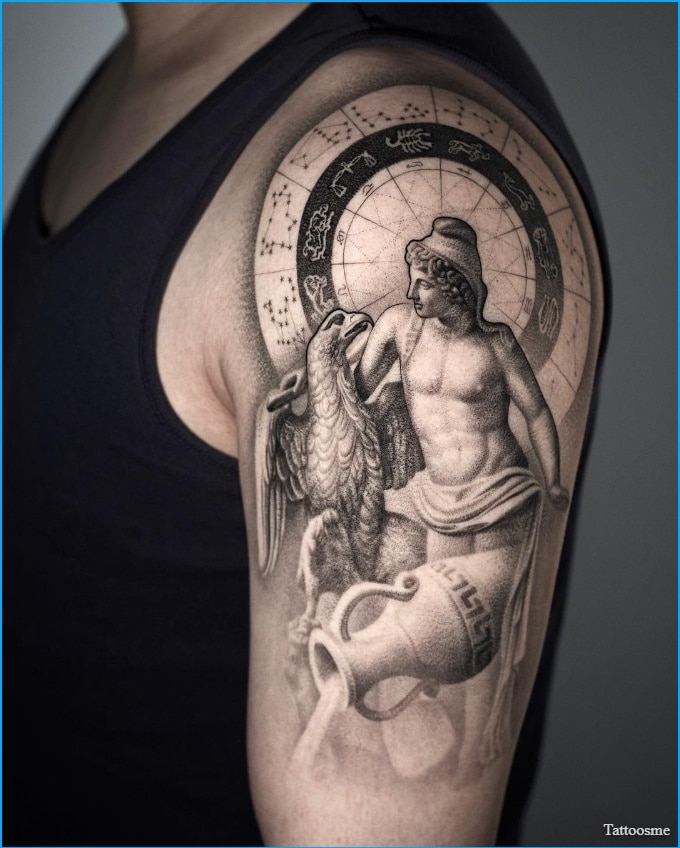 55+ Best Aquarius Tattoos: A Symbolic Tribute to the Water Bearer's Significance