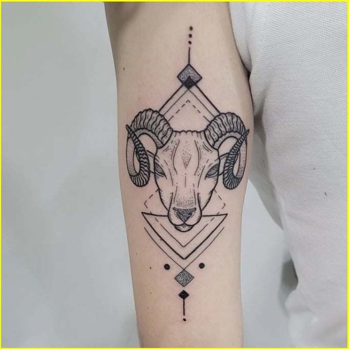 190 Aries Tattoo Ideas That Showcase Your Fiery Spirit