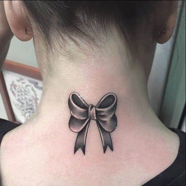 85 Lovely And Funny Bow Tattoos You Would Love To Have  Psycho Tats