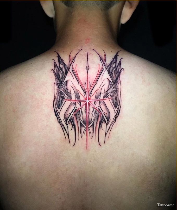 gemini faces tattoo