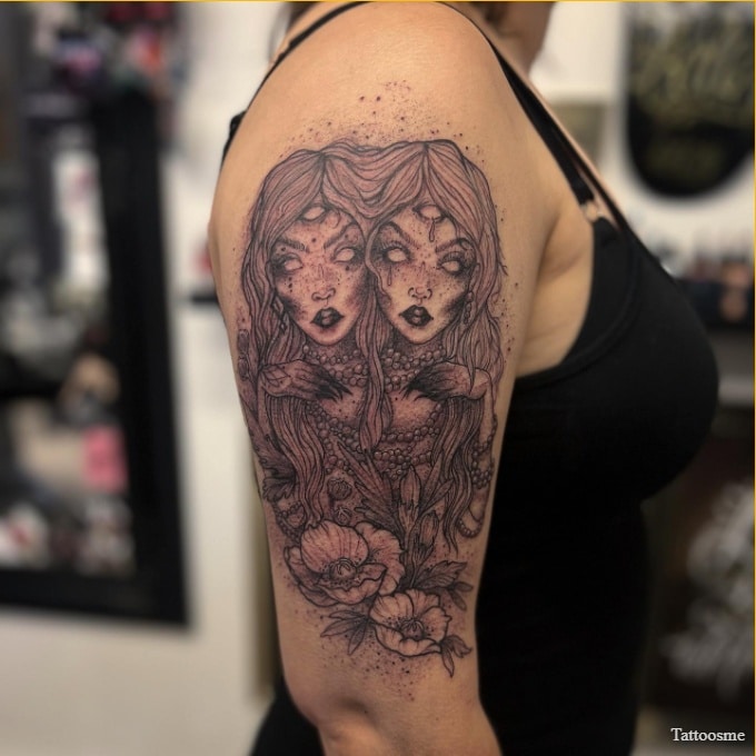 gemini twins tattoo