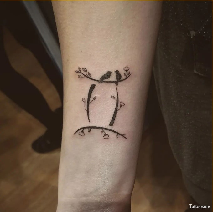 best Gemini tattoos for couple