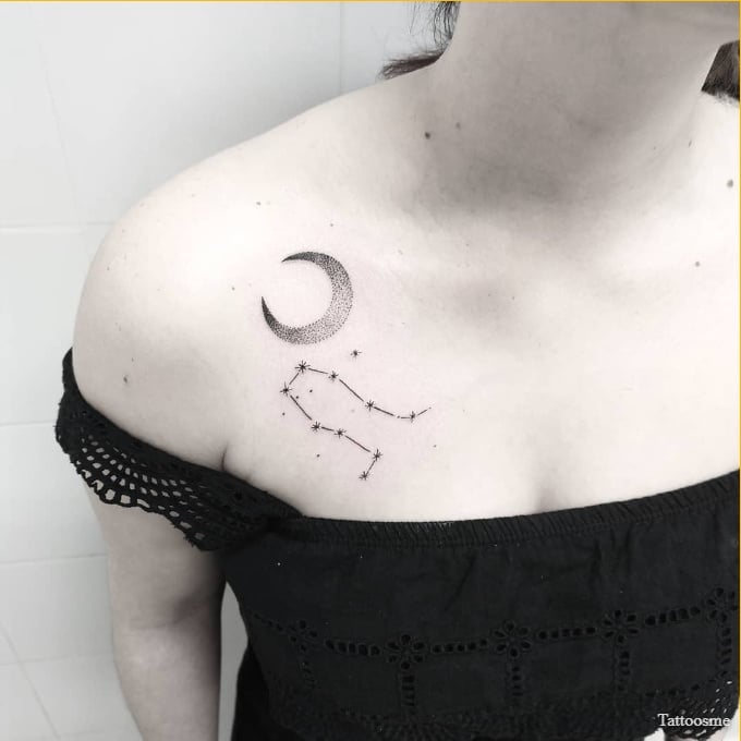 constellation tattoos gemini