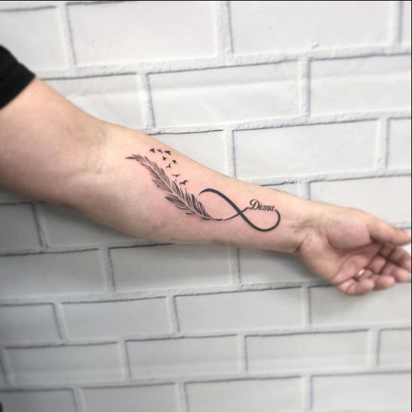 infinity tattoos for couples