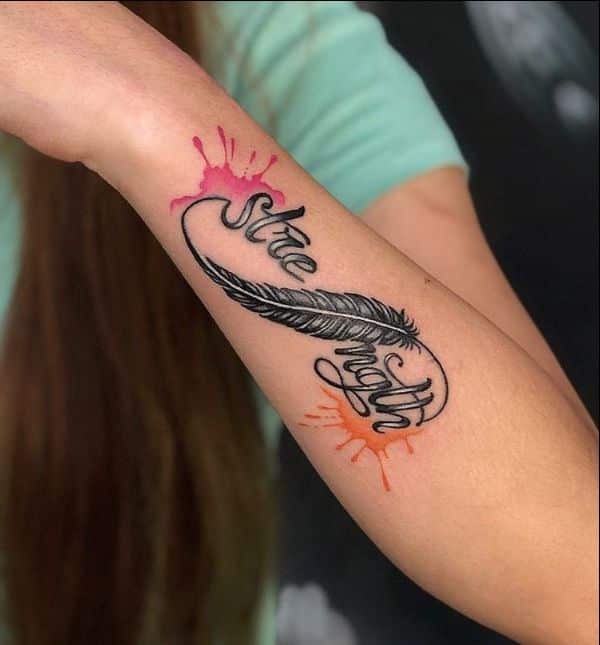 35 Unique And Creative Infinity Tattoo Ideas You CanT Ignore  Psycho Tats