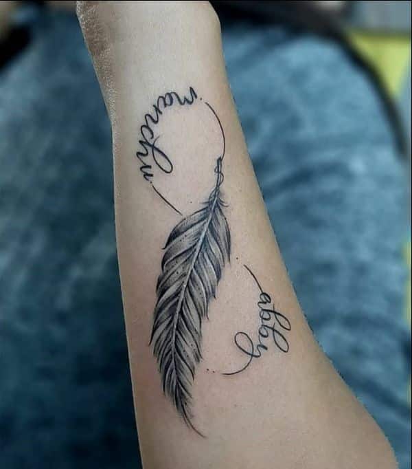 infinity family tattoo designs