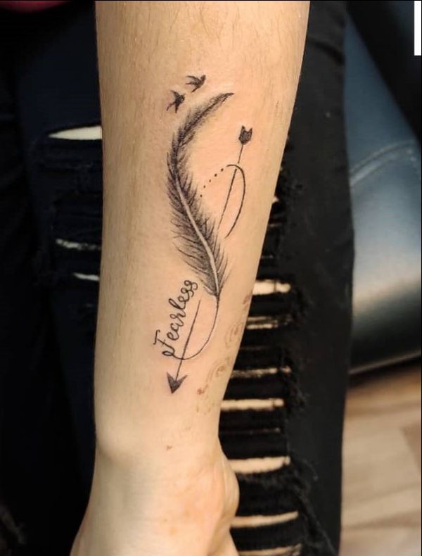 infinity believe tattoo