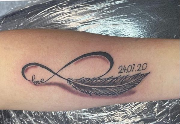 Infinity Tattoos- 60+Beautiful Tattoo Designs and Ideas for Men and women