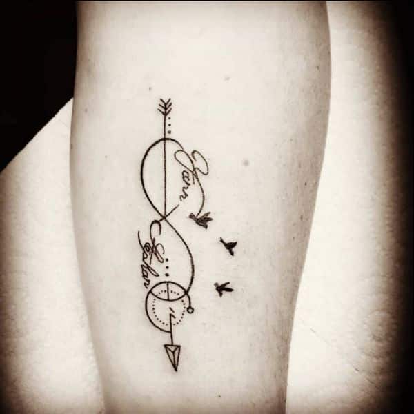 Infinity Tattoos 60+Beautiful Tattoo Designs and Ideas for Men and women