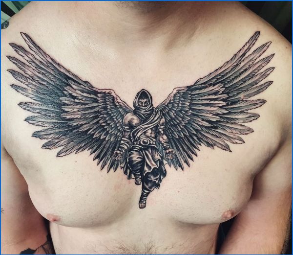 50 Best Angel Tattoos For Men Ideas And Designs 2023  FashionBeans