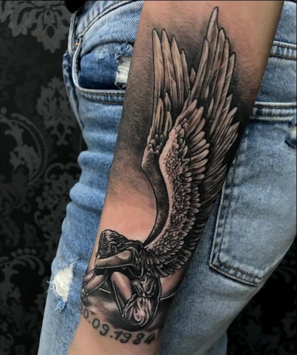 55 Most Amazing Angel Tattoos And Designs For Men And Women