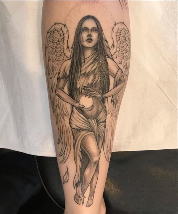 angel wings tattoos designs