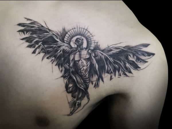 dark angel tattoos