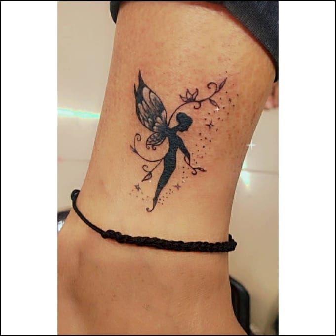 fairy ankle tattoos