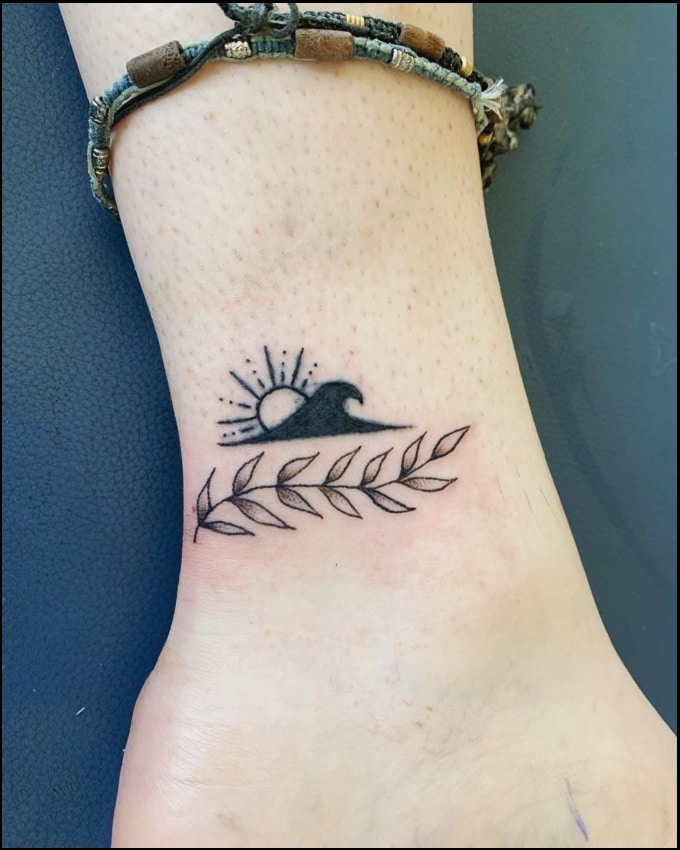 Creative ankle tattoo designs for men