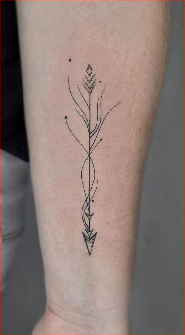 50 Unique And Beautiful Arrow Tattoo Designs With Meanings