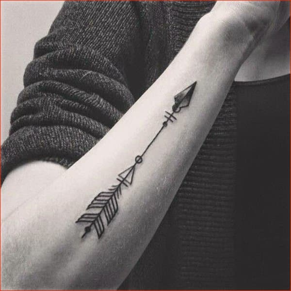 Best arrow tattoos black