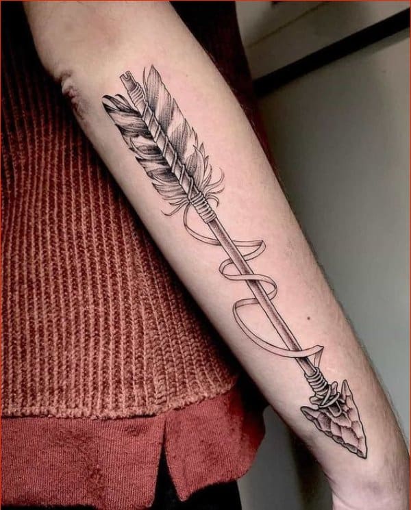 American Indian Arrow Tattoo 1718