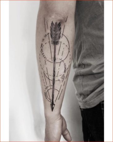 50+ Unique And Beautiful Arrow Tattoo Designs With Meanings